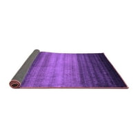 Агли Компанија Затворен Круг Апстрактен Виолетова Современа Област Килими, 6 ' Круг