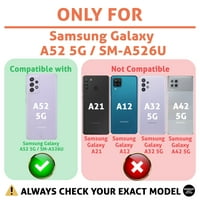 Зборувањеказа Тенок Школка Покритие Компатибилен За Samsung Galaxy 5G, Сина Пеперутка Печатење, Флексибилни, Заштитни, Анти-Нула,