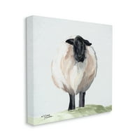 Факултел Фармхаус Фази од овци портрет животни и инсекти галерија за сликање завиткано платно печатење wallид уметност
