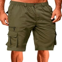 Гријанлок Менс Летни Кратки Панталони Еластични Шорцеви На Плажа Патент Дното Мажи Обична Облека За Плажа Слободно Време Мини
