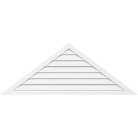 64 W 32 H Триаголник Површински монтирање ПВЦ Гејбл Вентилак: Нефункционално, W 2 W 1-1 2 P BRICKMOLD FREM