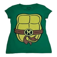 Никелодеон помлади жени тинејџерски мутант нинџа желки Микеланџело маица XL