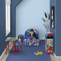 Дизни Мики Маус со 4 парчиња соба-во-А-бо-комплет за спални мали деца